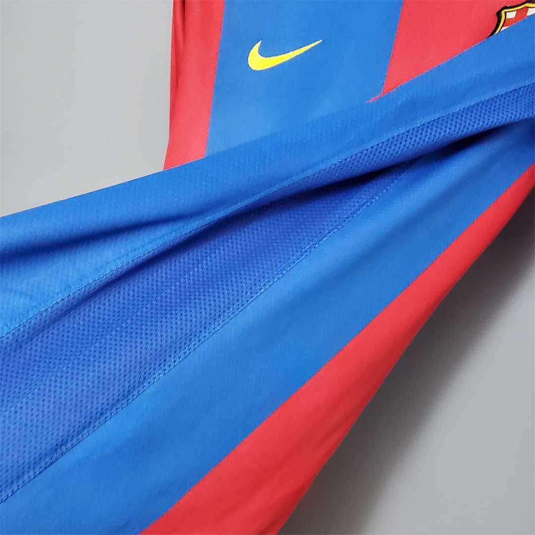 FC Barcelona 2006/2007 Home Kit – Long Sleeves