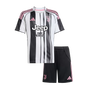 Juventus Home Soccer Jersey Kit 2025/26 Kids(Jersey+Shorts)