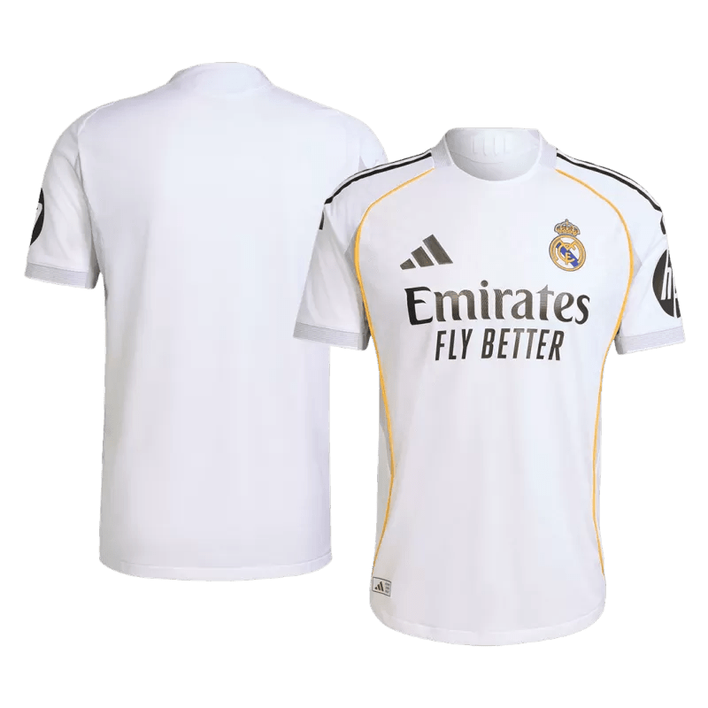 Real Madrid Home Custom Player Version Soccer Jersey 2025/26