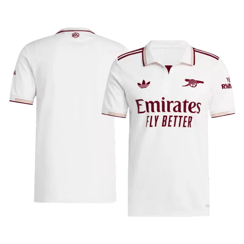 Arsenal Third Away Custom Player Version Soccer Jersey 2025/26