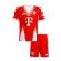 Bayern Munich Home Soccer Jersey Kit 2025/26 Kids(Jersey+Shorts)