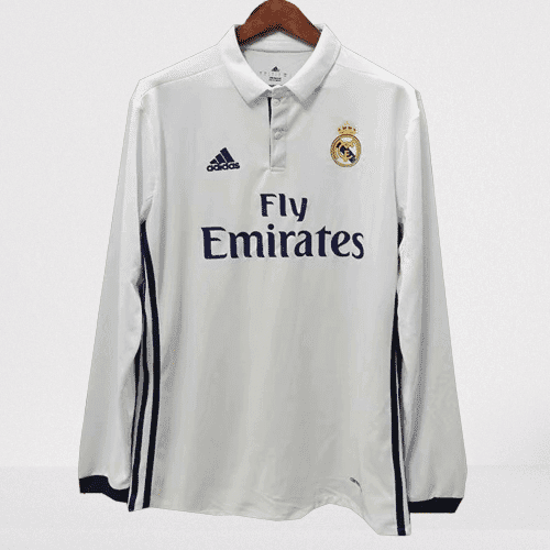 Real Madrid 2016/2017 Home kit – long sleeves