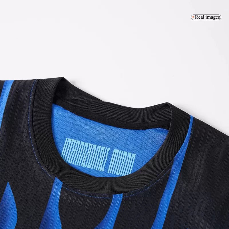 Inter Milan Home Custom Player Version Soccer Jersey 2025/26