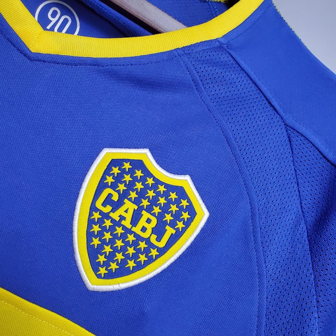 Boca Juniors 2003/2004 Home Kit – Long Sleeves