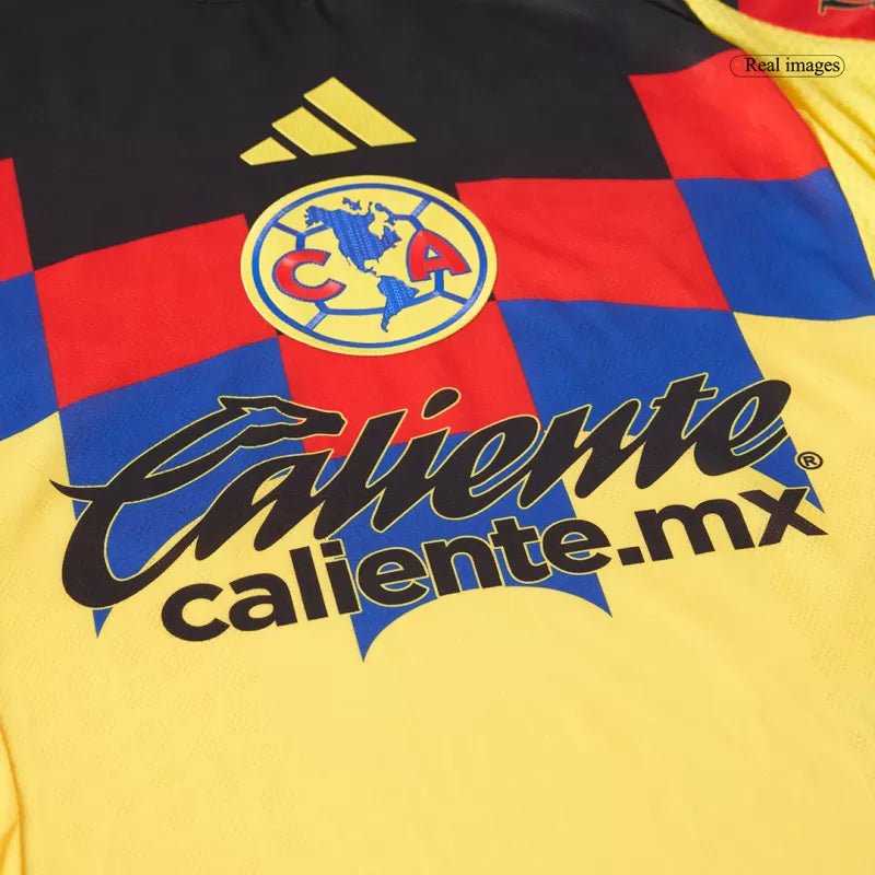 Club America Aguilas Home Custom Player Version Soccer Jersey 2025/26
