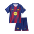 Barcelona Home Soccer Jersey Kit 2025/26 Kids(Jersey+Shorts)