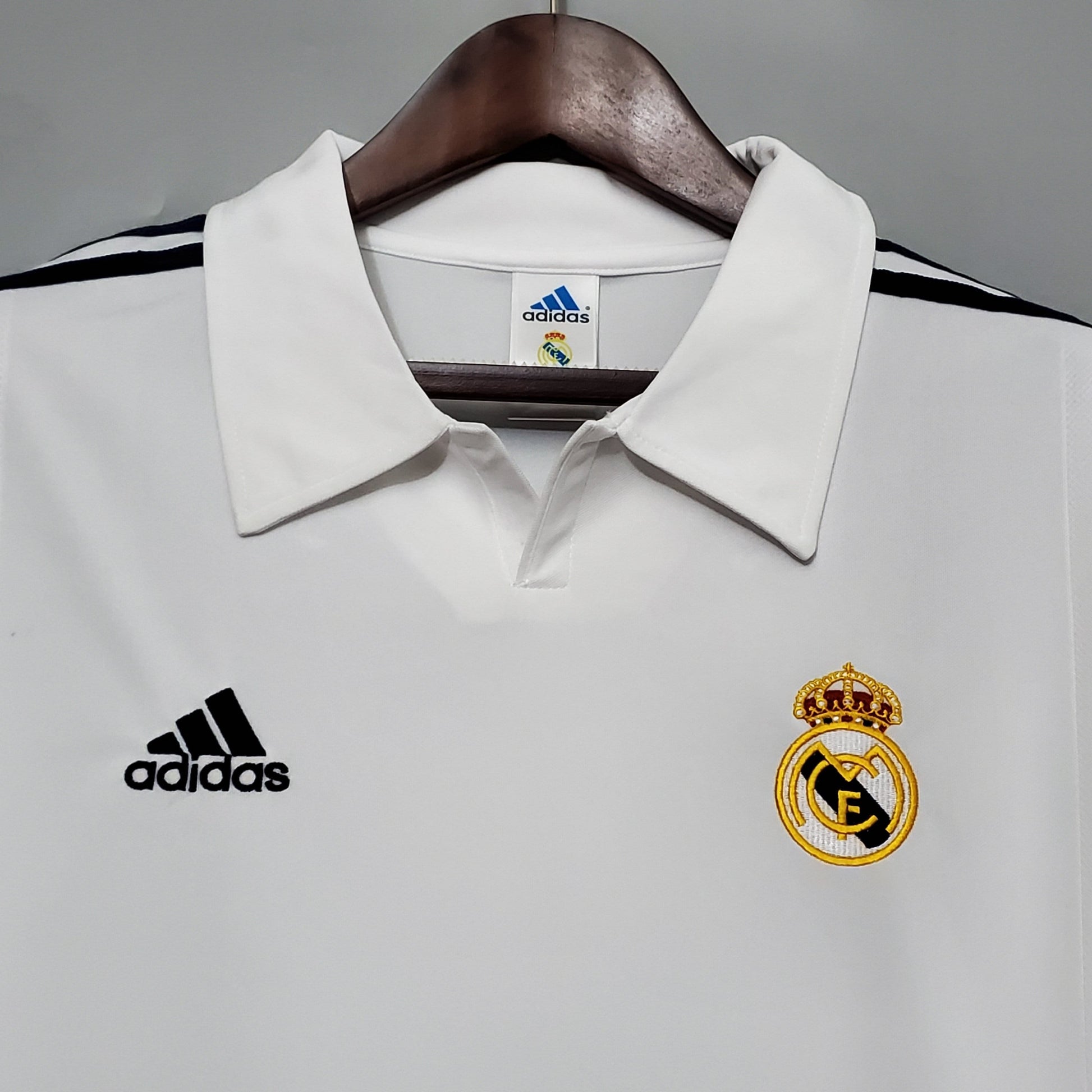 Real Madrid 2001/2002 Home kit – Long Sleeve