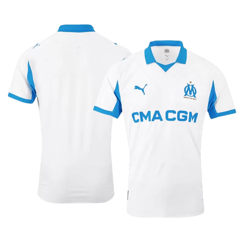 Marseille Home Custom Player Version Soccer Jersey 2025/26