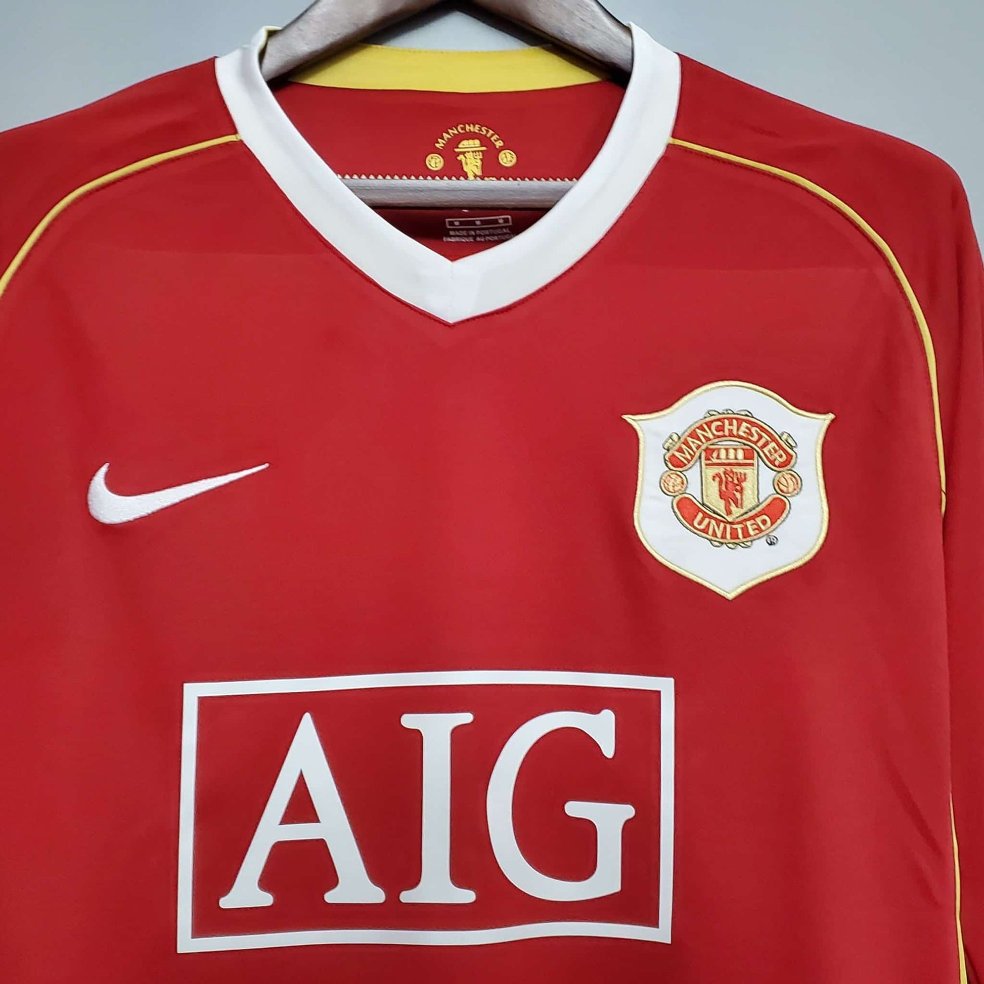 Manchester United 2006/2007 Home Kit – Long Sleeve