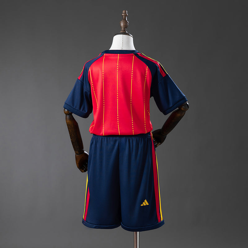 Spain Home 2026/27 Champions 2 stars Kids