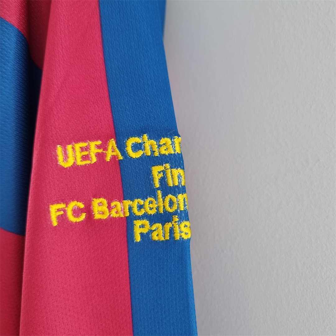 FC Barcelona 2005/2006 Home Kit – Long Sleeves