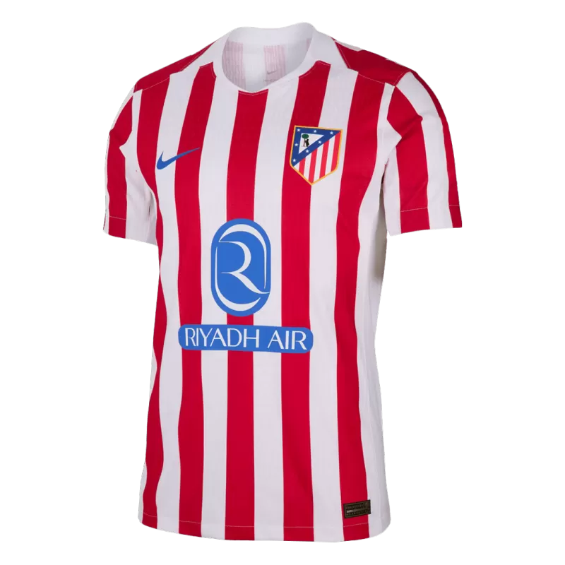 Atletico Madrid Home Custom Player Version Soccer Jersey 2025/26
