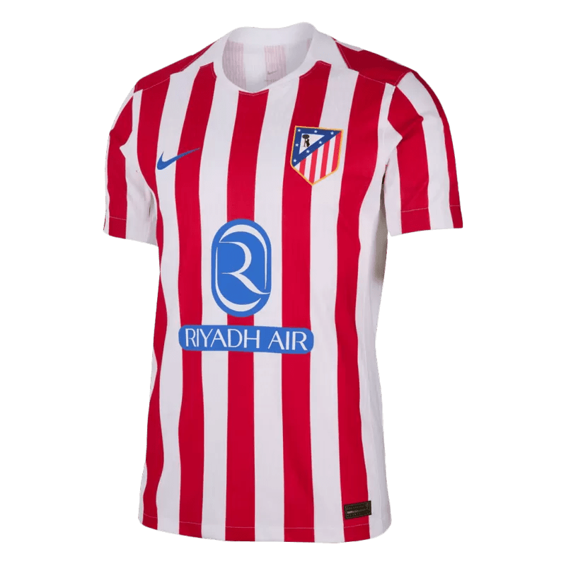 Atletico Madrid Home Custom Player Version Soccer Jersey 2025/26