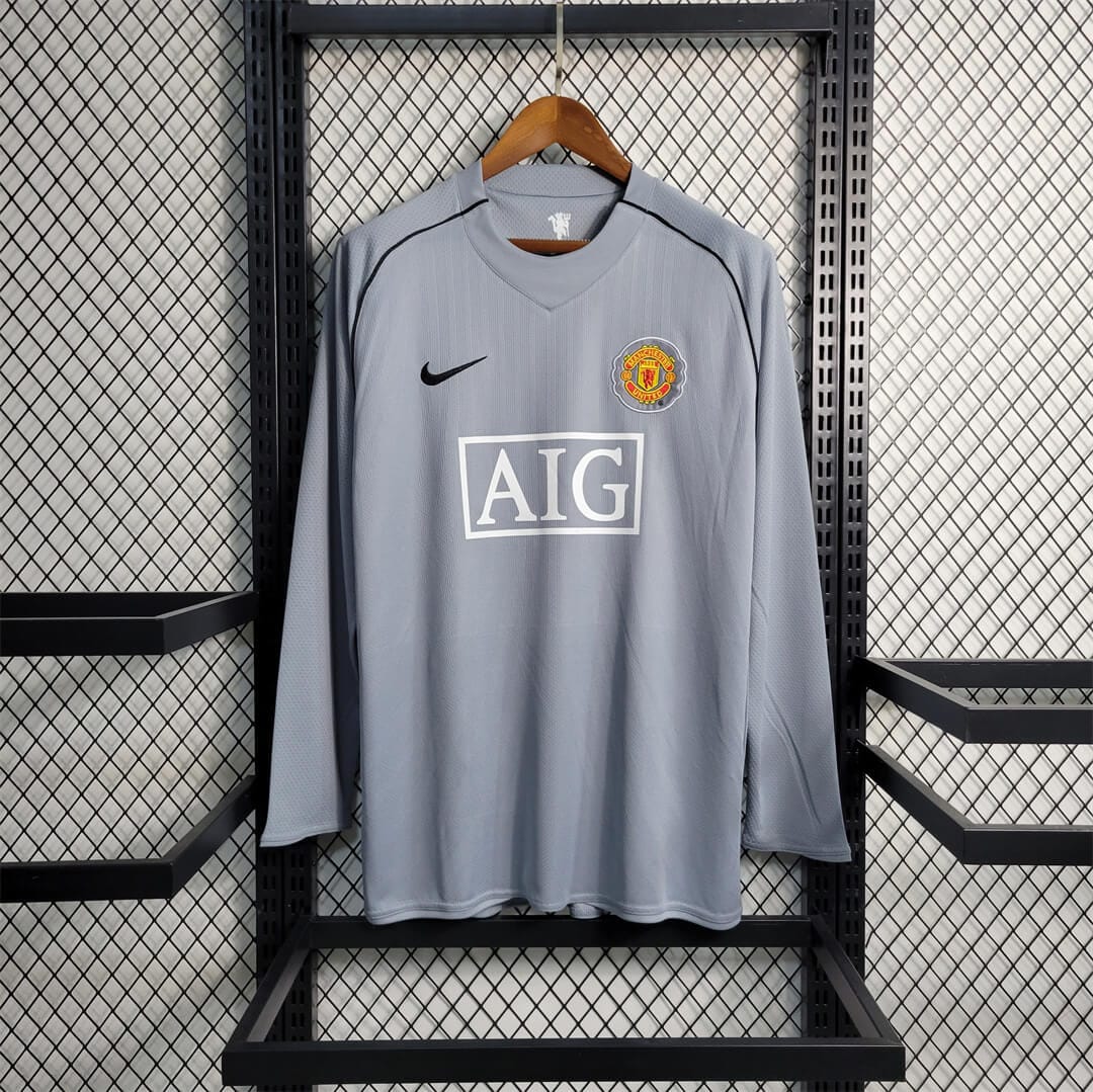 Manchester United 2007/2008 Goalkeeper Kit 4 – Long Sleeve