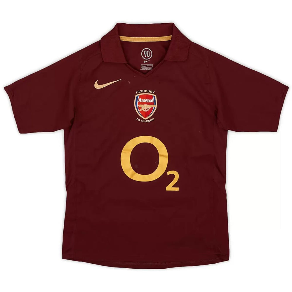Retro Arsenal Home Jersey 2005/06
