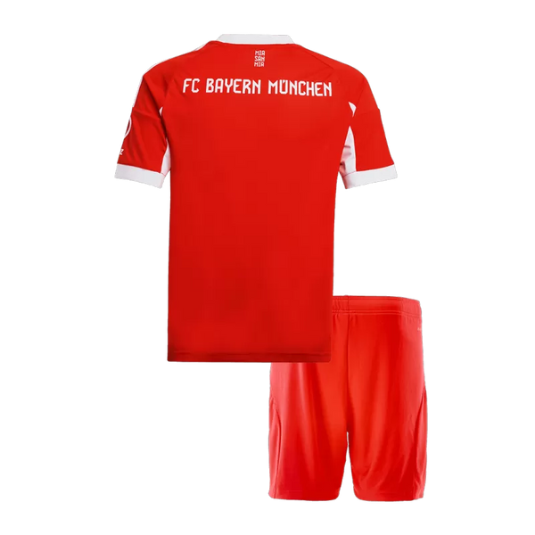 Kids Bayern Munich Custom Home Soccer Kits 2025/26