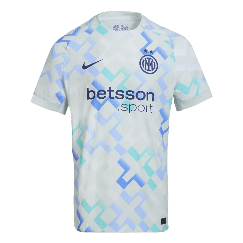 Inter Milan Away Custom Player Version Soccer Jersey 2025/26