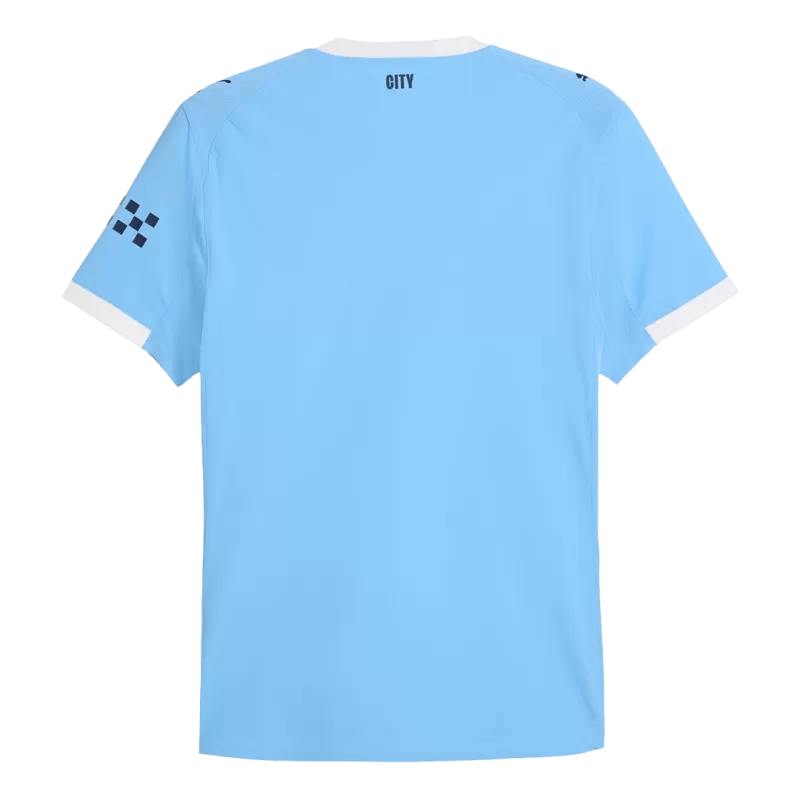 Manchester City Home Custom Player Version Soccer Jersey 2025/26