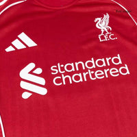 Liverpool Home Custom Player Version Soccer Jersey 2025/26