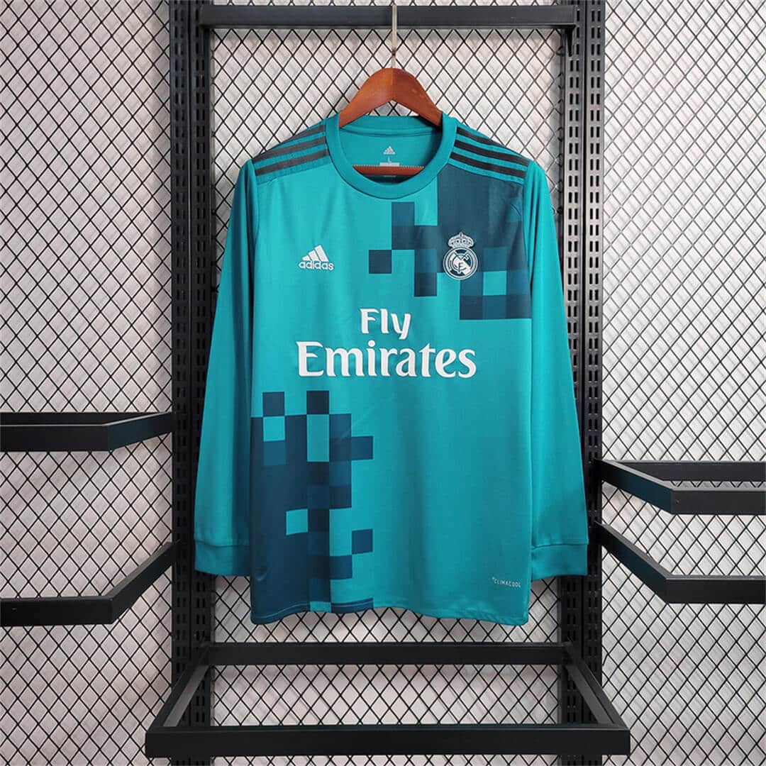 Real Madrid 2017/2018 Third Kit – long sleeves