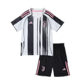 Juventus Home Soccer Jersey Kit 2025/26 Kids(Jersey+Shorts)