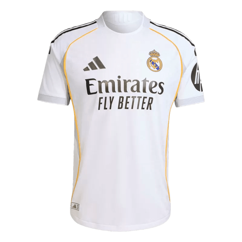 Real Madrid Home Custom Player Version Soccer Jersey 2025/26
