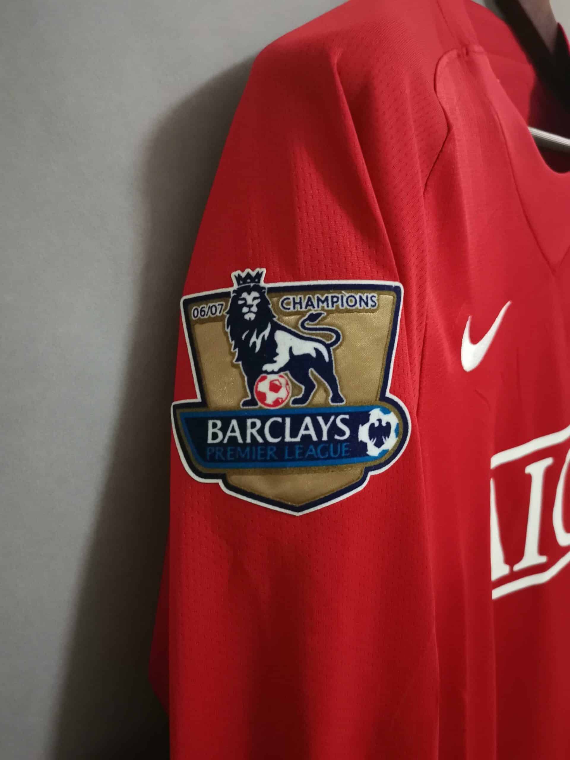 Manchester United 2007/2008 Home kit – Long sleeve
