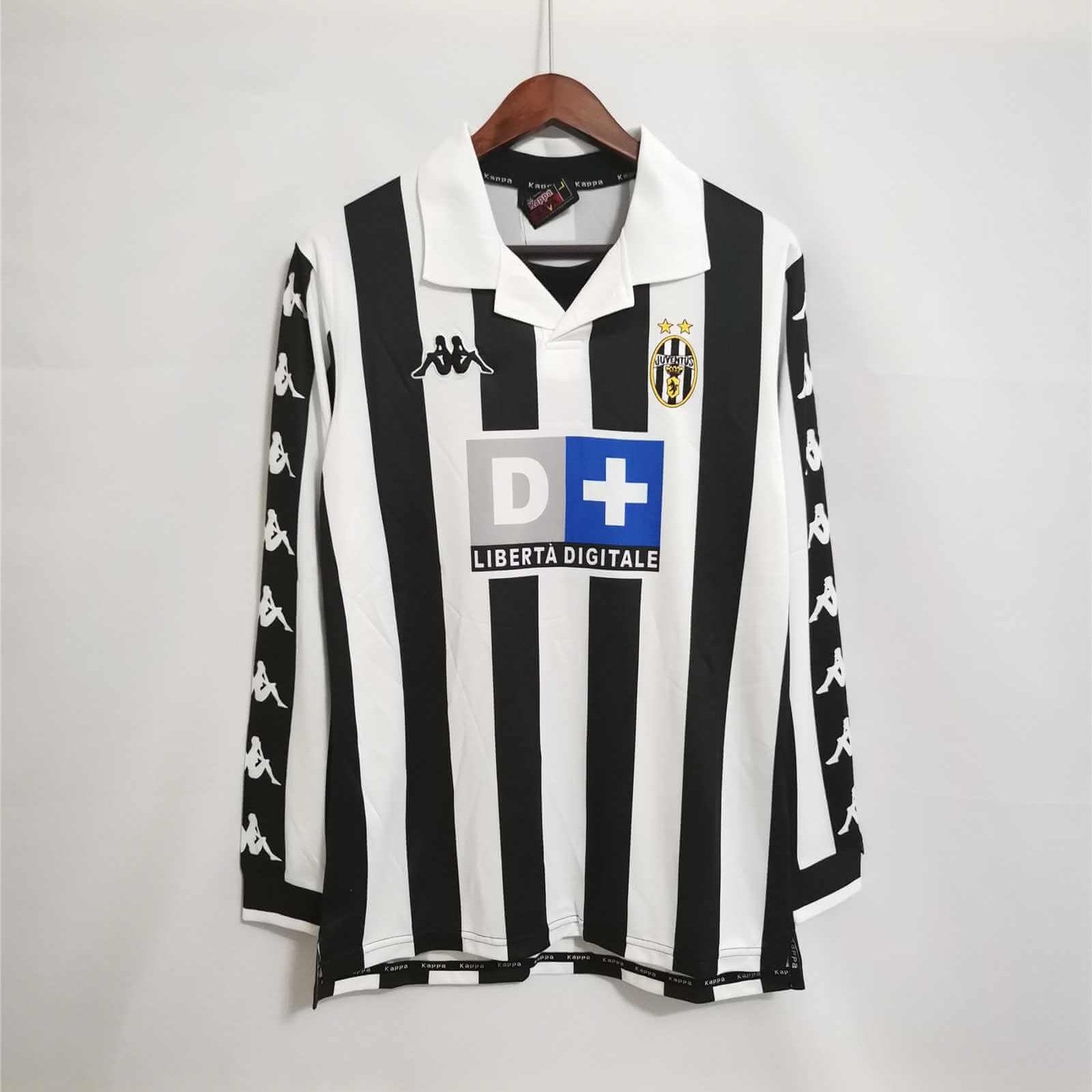 Juventus 1999/2000 Home kit – Long sleeve