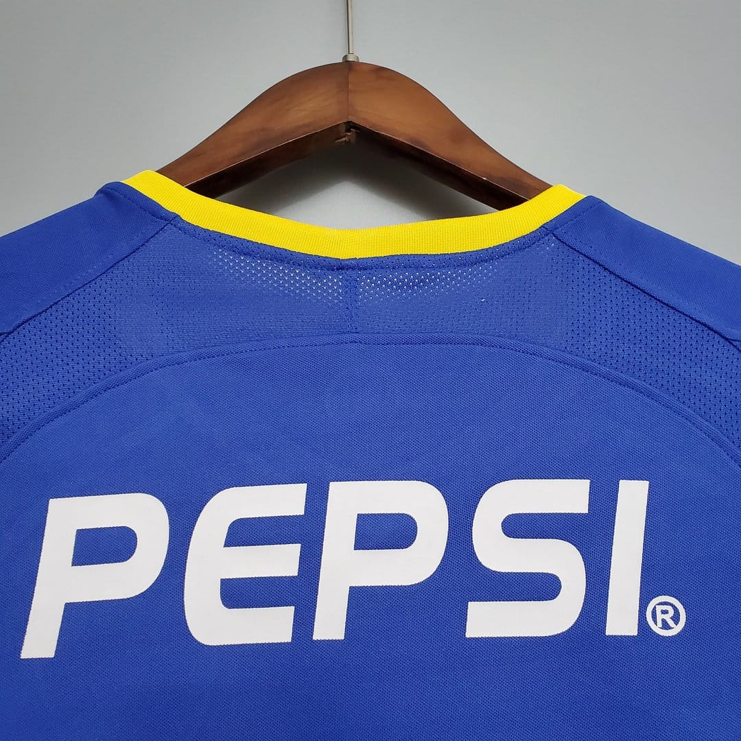 Boca Juniors 2003/2004 Home Kit – Long Sleeves