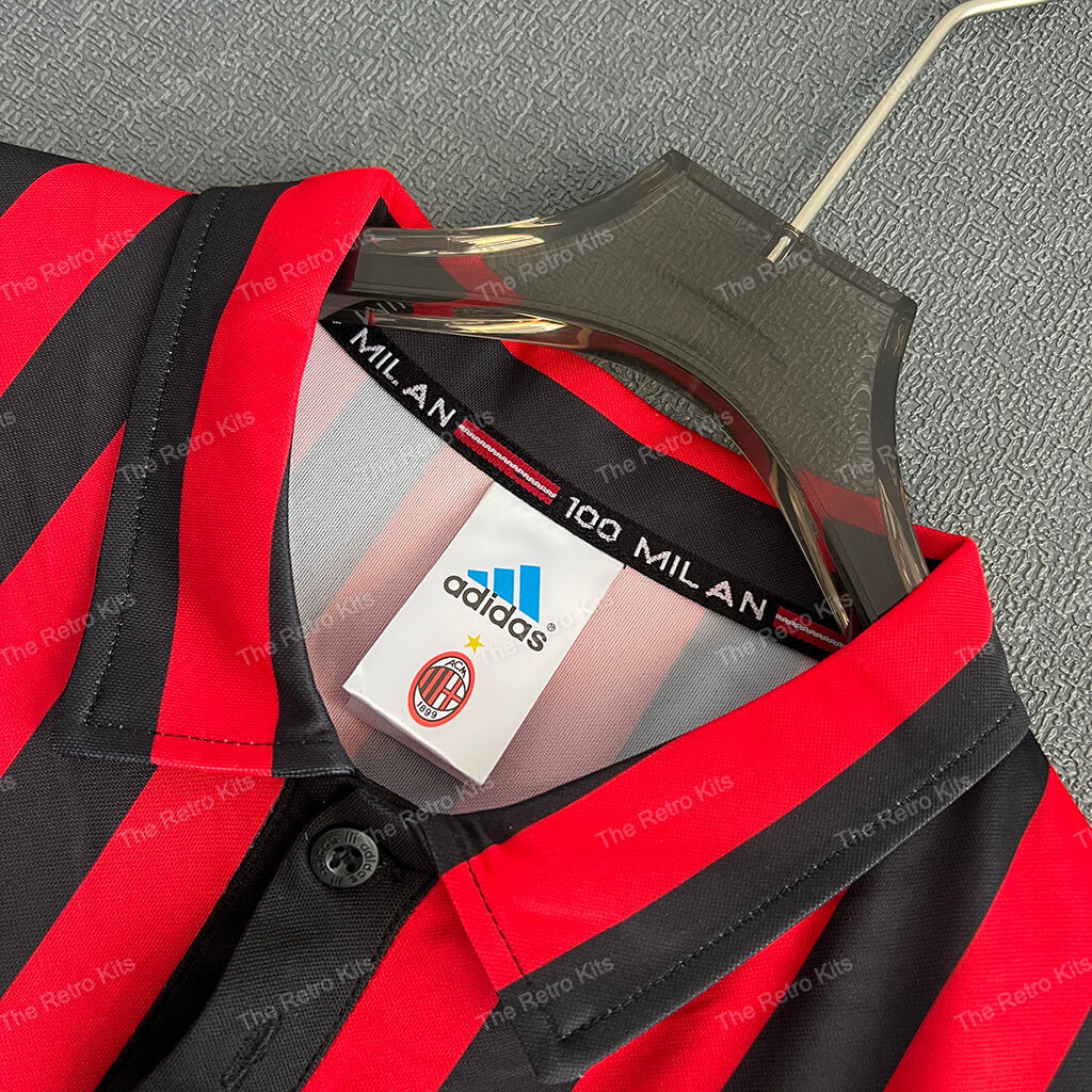 AC Milan 1999/2000 Home kit – Long sleeve
