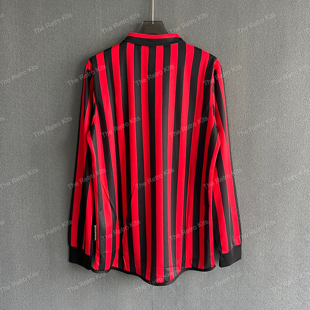 AC Milan 1999/2000 Home kit – Long sleeve