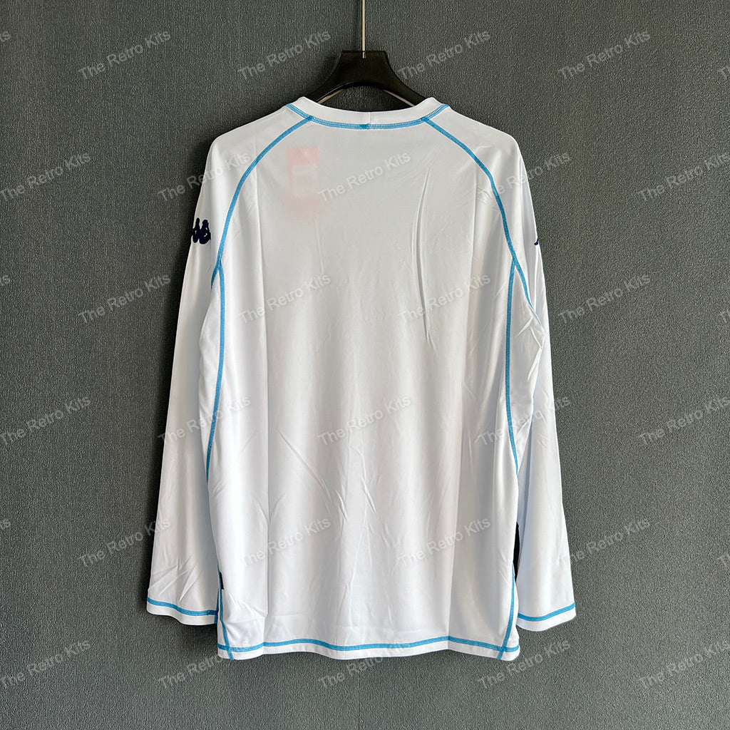 AJ Auxerre 2003/2004 Home Kit – Long Sleeve