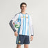 Argentina 26 Home Authentic Long Sleeve Jersey