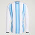 Argentina 26 Home Authentic Long Sleeve Jersey