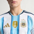 Argentina 26 Home Authentic Long Sleeve Jersey