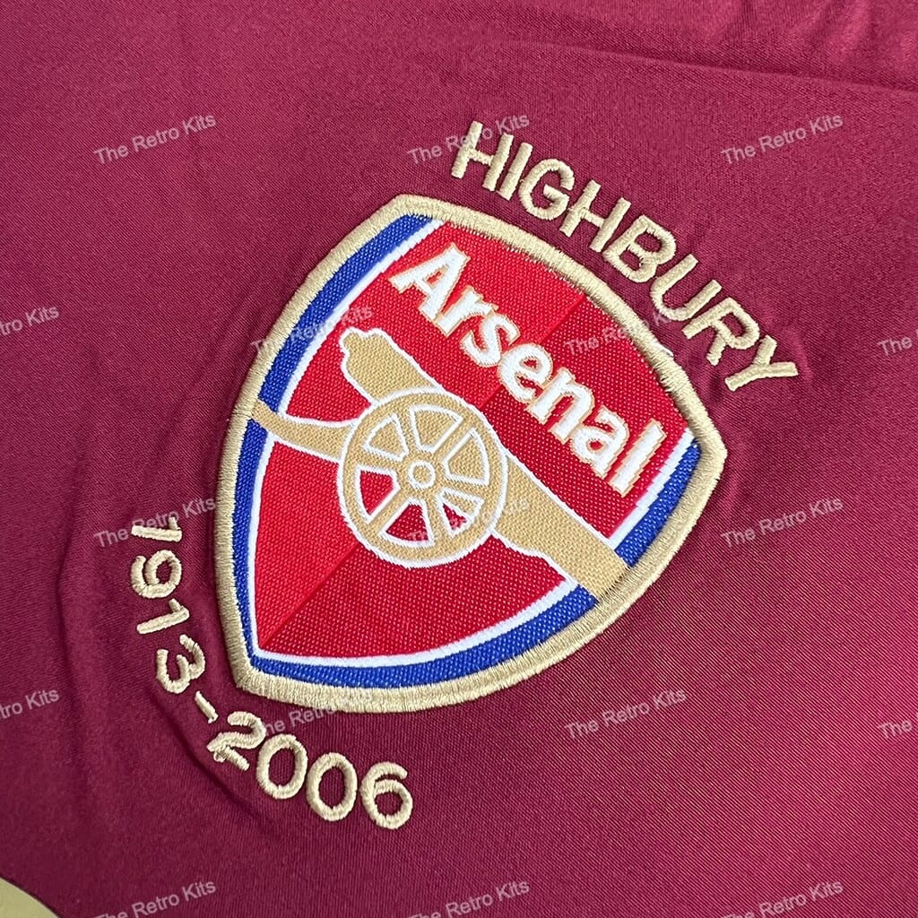Arsenal 2005/2006 Home Kit – Long Sleeve