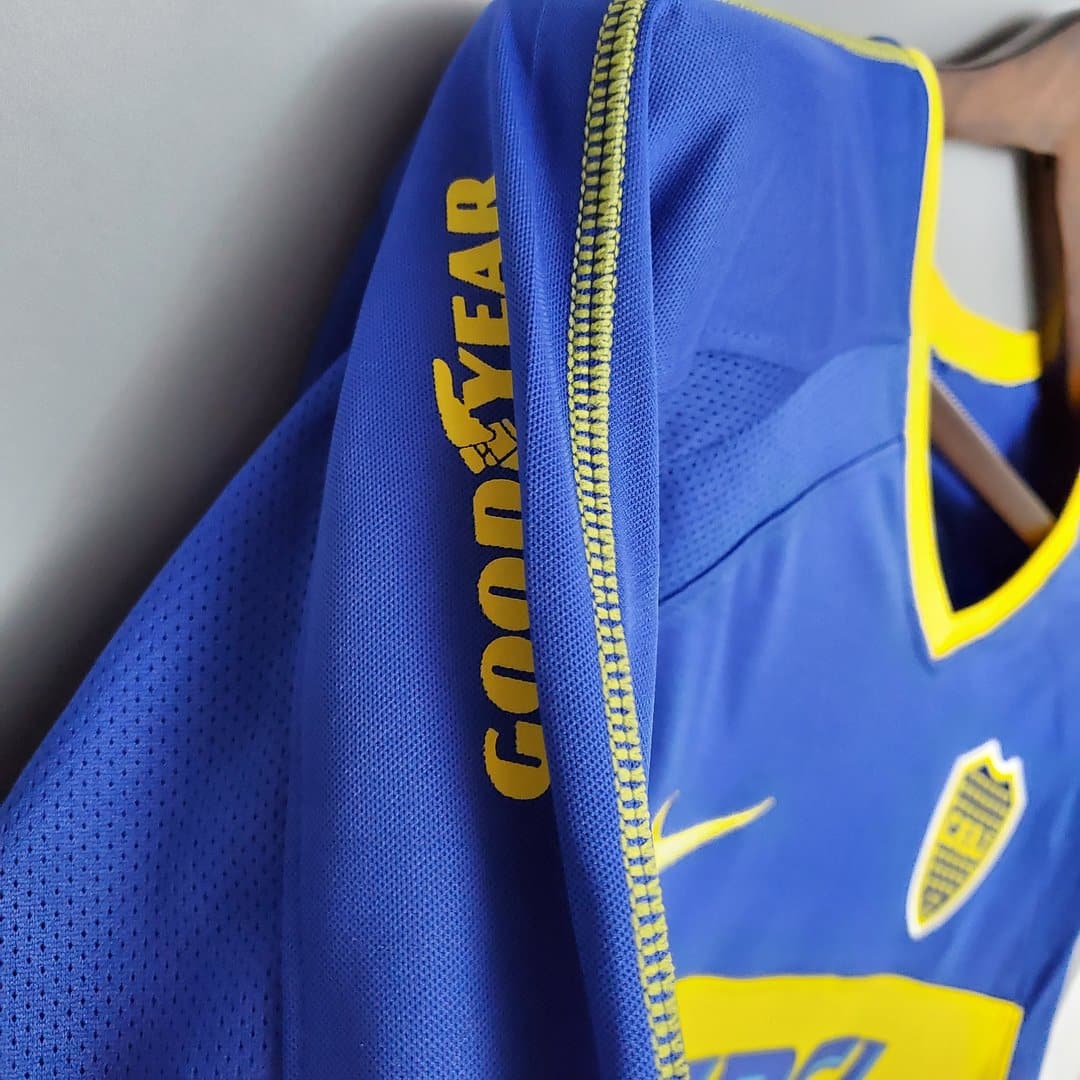 Boca Juniors 2003/2004 Home Kit – Long Sleeves