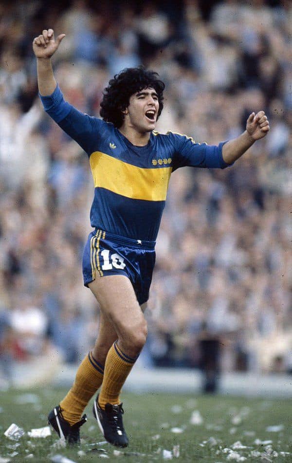 Boca Juniors 1981/1982 Home Kit- Long sleeves