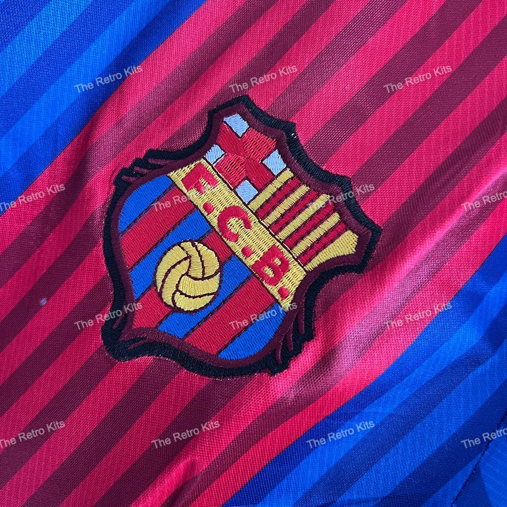 FC Barcelona 1991/1992 Home Kit – Long Sleeves