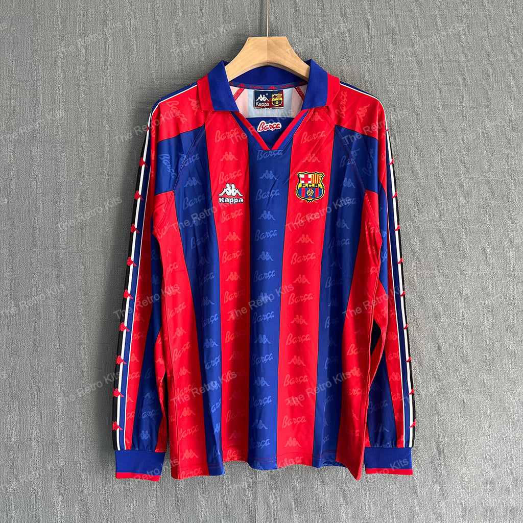 FC Barcelona 1995/1997 Home Kit – Long Sleeve