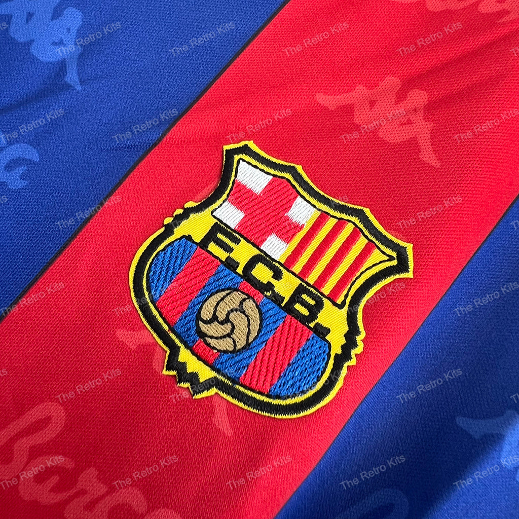 FC Barcelona 1995/1997 Home Kit – Long Sleeve