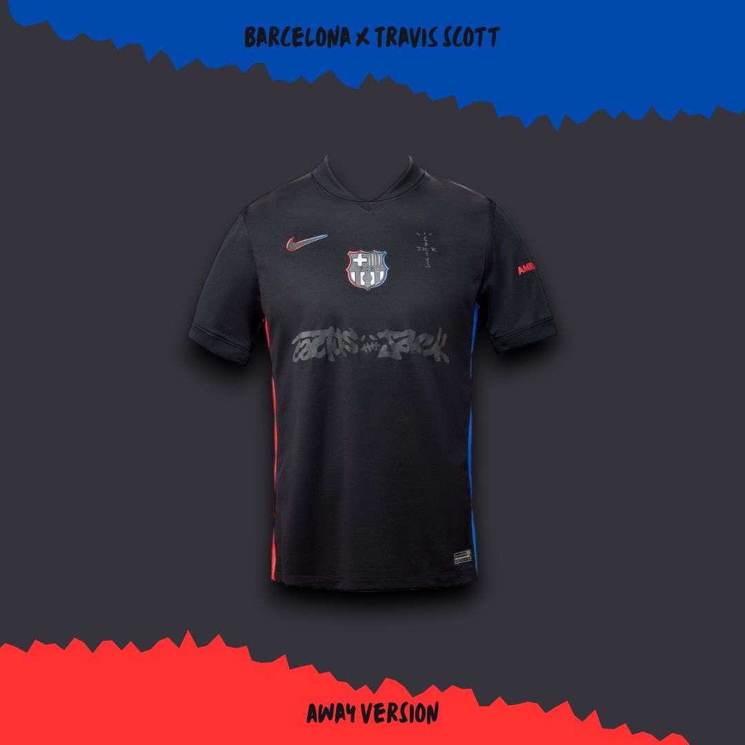 Travis Scott X Barcelona (Away)