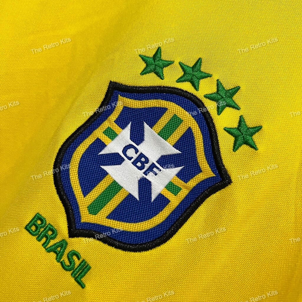 Brazil 1998 Home Kit – Long Sleeve