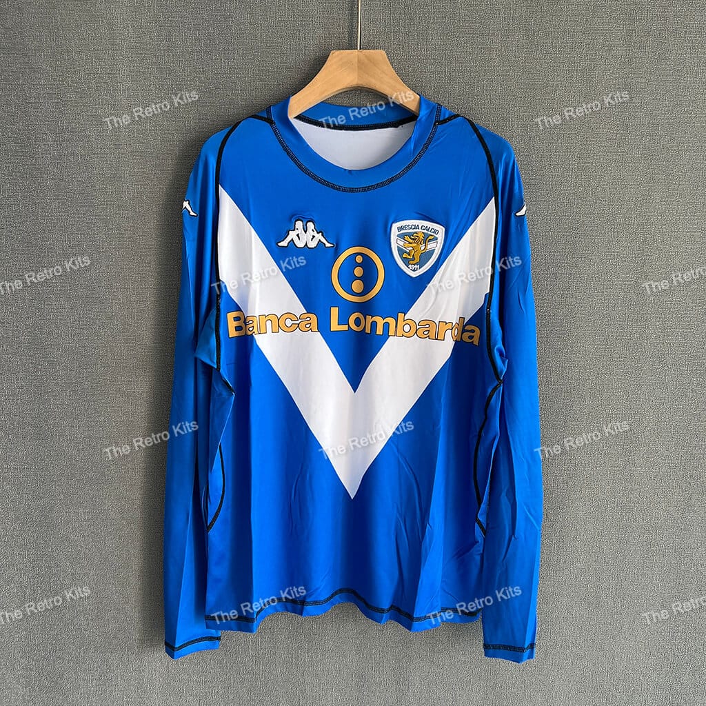 Brescia Calcio 2003/2004 Home Kit – Long Sleeves