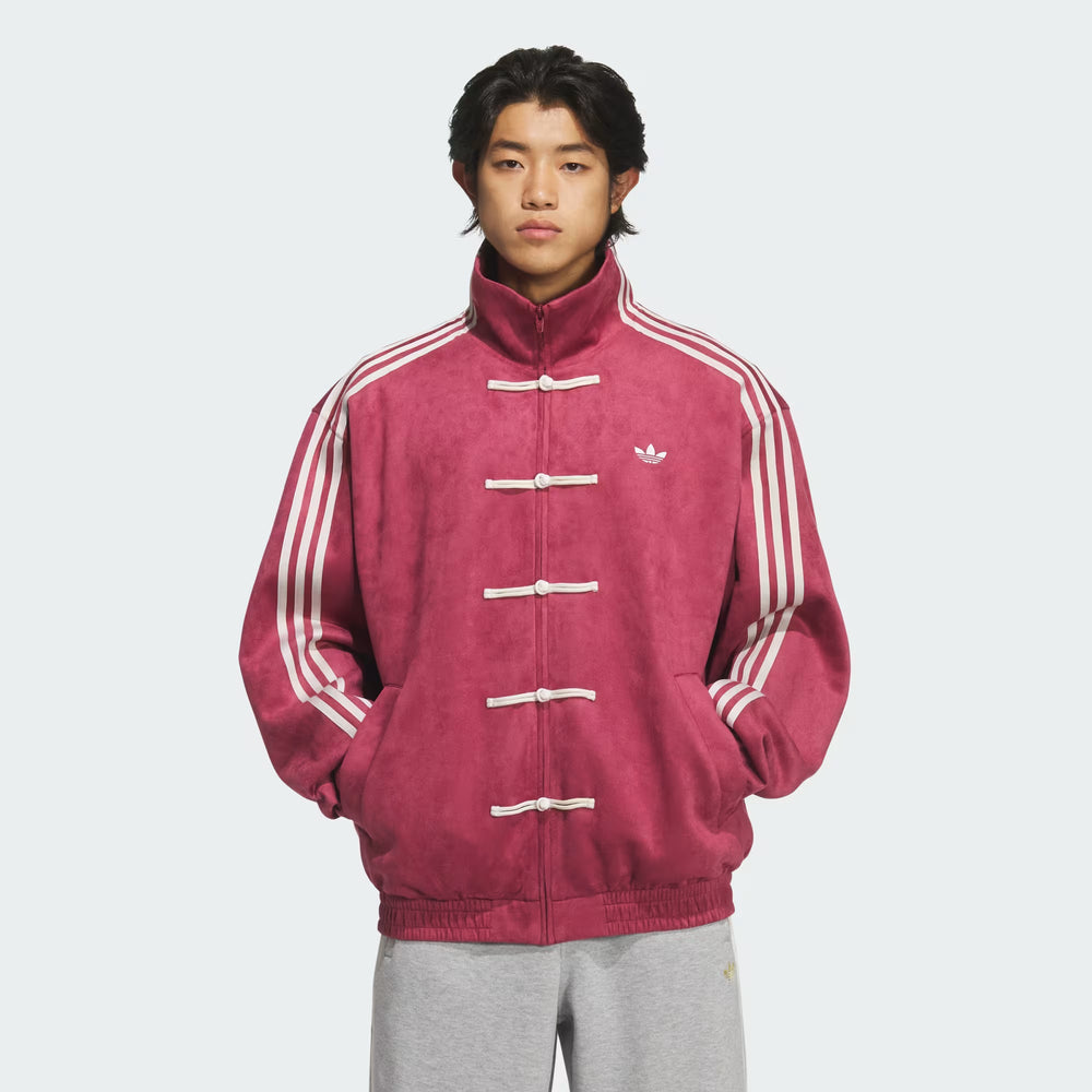 Chinese Jacket - Burgundy