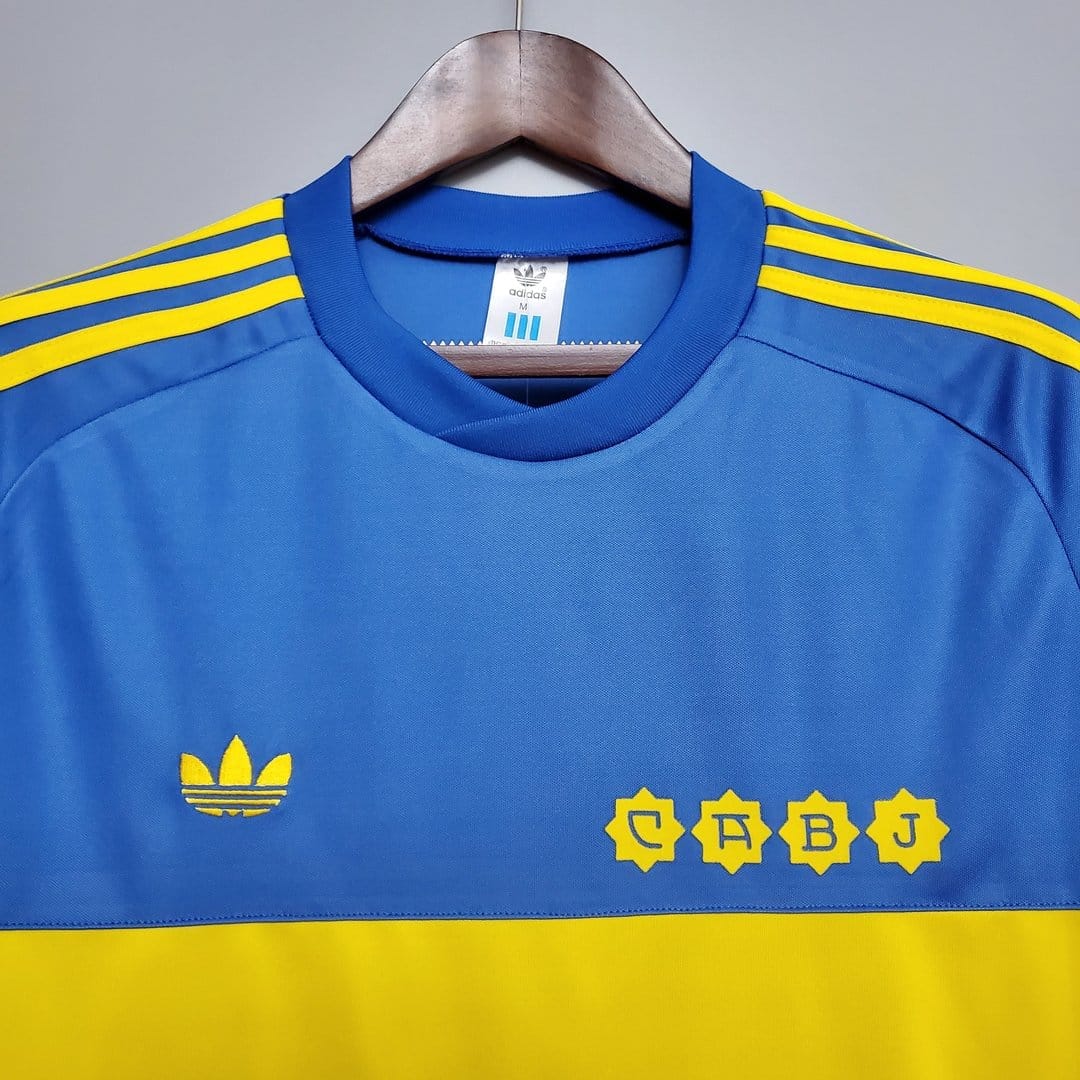 Boca Juniors 1981/1982 Home Kit- Long sleeves