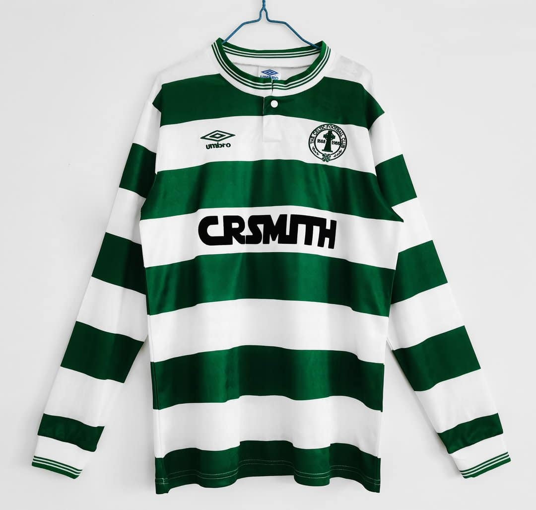 Glasgow Celtic – 1987/1989 Home Kit – Long Sleeves