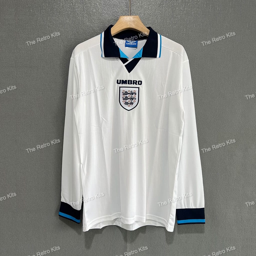 England 1996 Home Kit – Long Sleeves