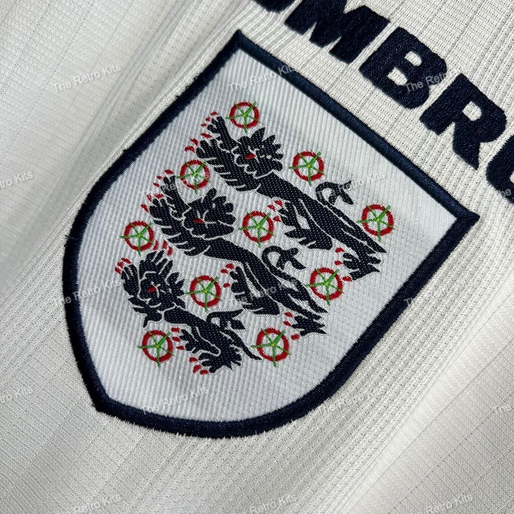 England 1996 Home Kit – Long Sleeves