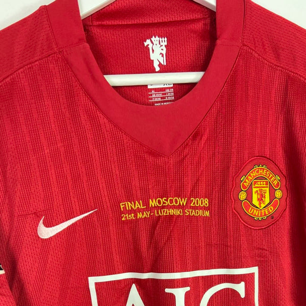 STOCK : MANCHETSER UNITED 2007 HOME (S-XL-RONALDO))
